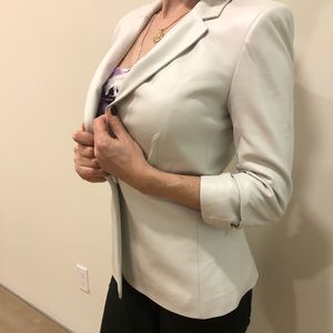 Leather jacket. Elizabeth and James.